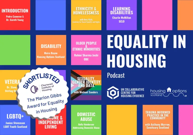 Equality in Housing Shortlisted for CIH Scotland Housing Award